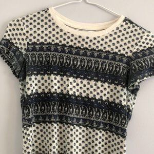 Soft & Sexy Patterned Crop Top